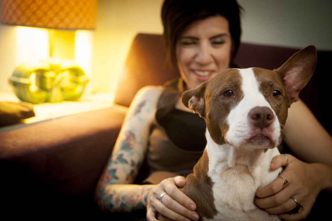 Jasmin Singer and Rose. Photo credit: Jessica Mahady.